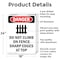 Signmission Safety Culture Sign, 18 in Width, Aluminum, Rectangle OS-2PACK-DS-A-1824-V-2094 - alternate 6